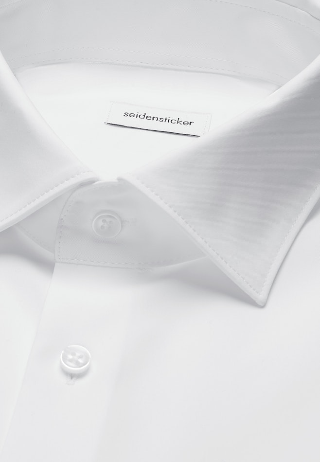 Regular Chemise Performance Uni dans Blanc | Boutique en ligne Seidensticker