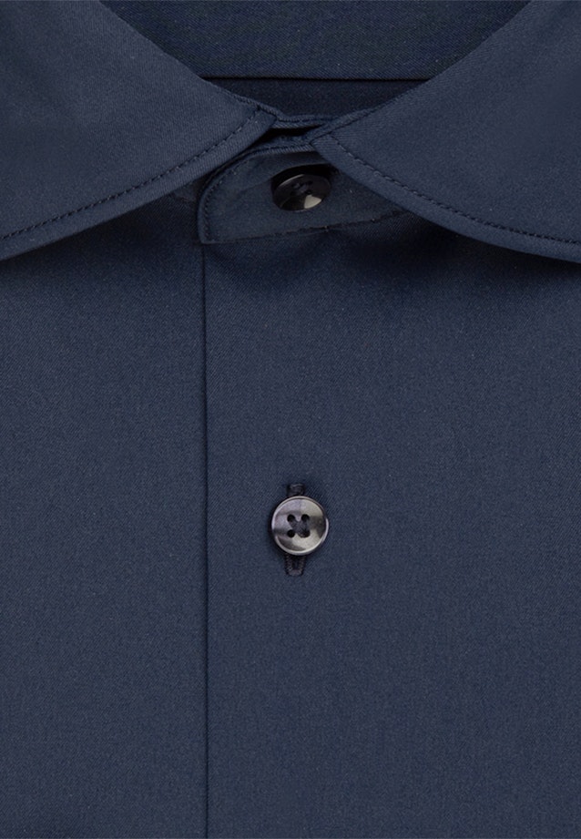 Regular Performance-Hemd Uni in Dunkelblau |  Seidensticker Onlineshop
