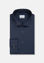 Regular Performance-Hemd Uni in Dunkelblau |  Seidensticker Onlineshop