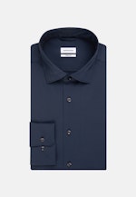 Performance shirt in Regular with Kent-Collar in Dark Blue |  Seidensticker Onlineshop