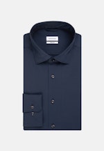 Regular Performance-Hemd Uni in Dunkelblau |  Seidensticker Onlineshop