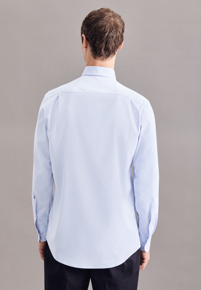 Performance shirt in Regular with Kent-Collar in Light Blue | Seidensticker online shop