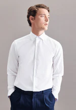 Regular Business Shirt Plain in White |  Seidensticker Onlineshop