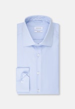Regular Business Hemd Uni in Mittelblau |  Seidensticker Onlineshop