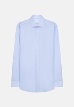 Regular Business Hemd Uni in Mittelblau |  Seidensticker Onlineshop