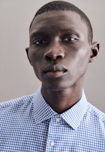 Slim Business Hemd Karo in Hellblau |  Seidensticker Onlineshop