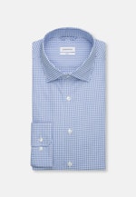 Slim Business Hemd Karo in Hellblau |  Seidensticker Onlineshop