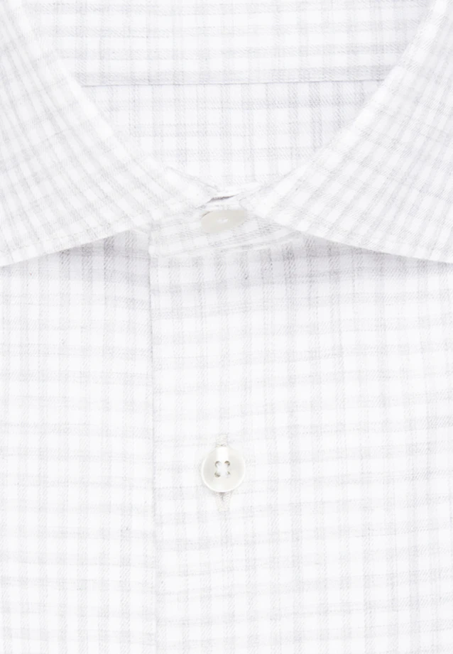 Slim Business Hemd Karo in Grau |  Seidensticker Onlineshop