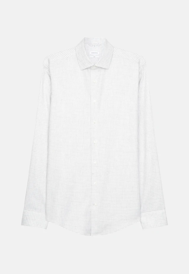 Slim Business Hemd Karo in Grau |  Seidensticker Onlineshop