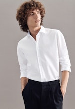 X-Slim Business Hemd Uni in Weiß |  Seidensticker Onlineshop