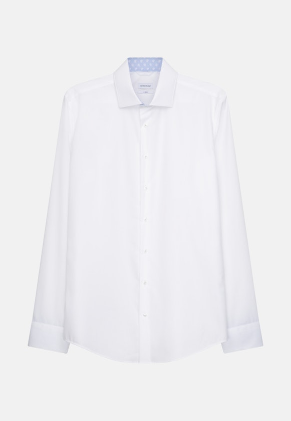 X-Slim Business Hemd Uni in Weiß |  Seidensticker Onlineshop