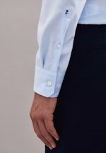 X-Slim Business Hemd Uni in Mittelblau |  Seidensticker Onlineshop
