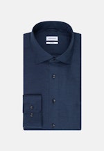 Shaped Business Hemd Uni in Dunkelblau |  Seidensticker Onlineshop