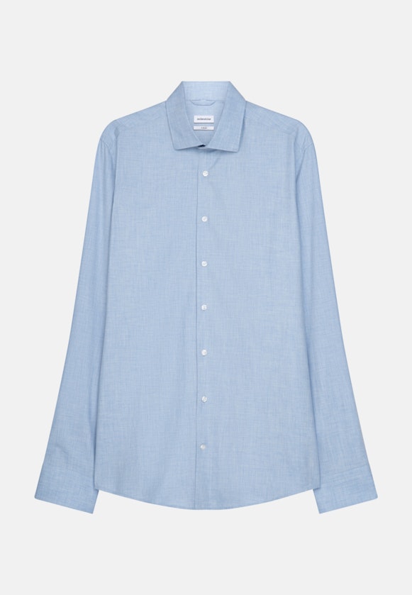 X-Slim Business Hemd Uni in Hellblau |  Seidensticker Onlineshop