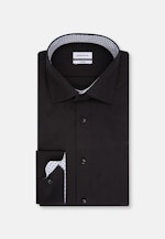 X-Slim Business Hemd Uni in Schwarz |  Seidensticker Onlineshop