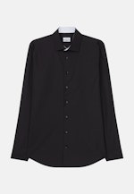 X-Slim Business Hemd Uni in Schwarz |  Seidensticker Onlineshop