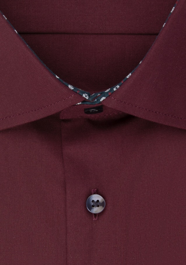 Bügelfreies Fil a fil Business Hemd in X-Slim mit Kentkragen in Rot |  Seidensticker Onlineshop