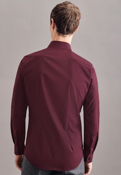 X-Slim Business Hemd Uni in Rot |  Seidensticker Onlineshop