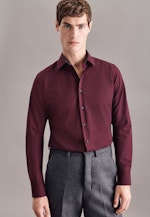 Chemise Business X-Slim Fil à fil Col Kent in Rouge |  Seidensticker Onlineshop