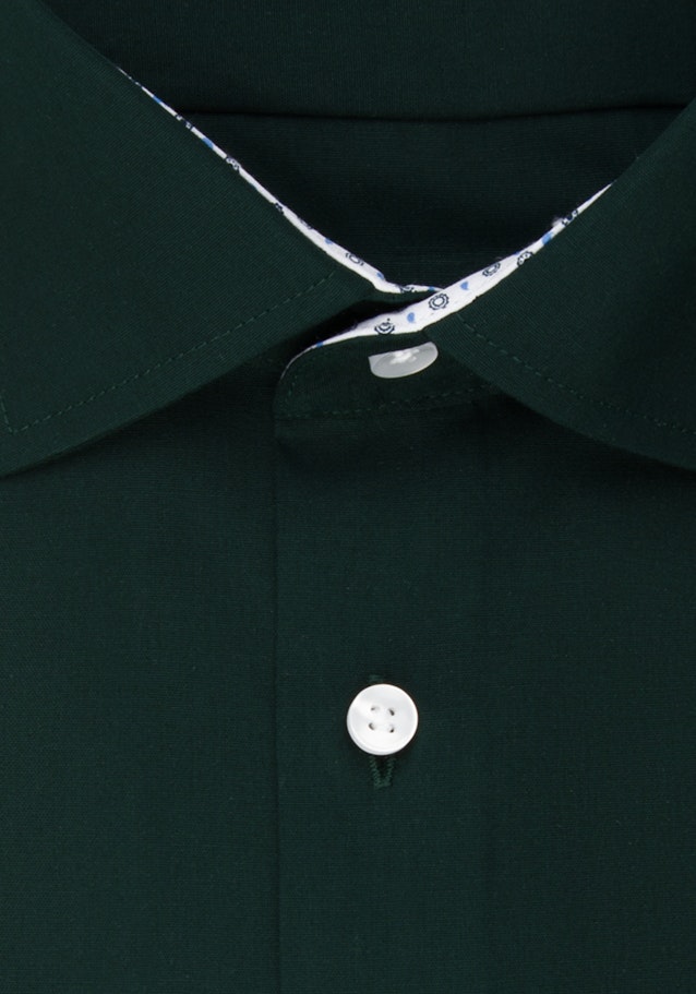 Non-iron Fil a fil Business overhemd in X-Slim with Kentkraag in Groen |  Seidensticker Onlineshop