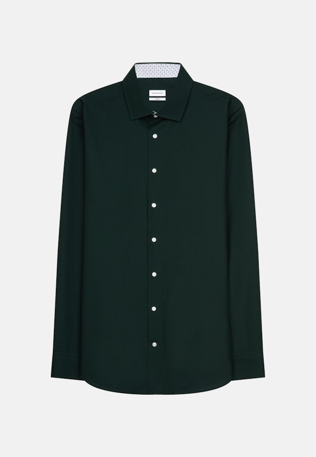 X-Slim Business Hemd Uni in Grün |  Seidensticker Onlineshop