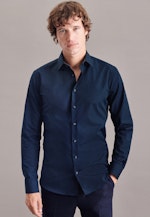 X-Slim Business Hemd Uni in Dunkelblau |  Seidensticker Onlineshop
