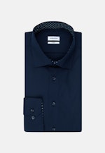 Chemise Business X-Slim Fil à fil Col Kent in Bleu Foncé |  Seidensticker Onlineshop