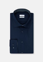 X-Slim Business Hemd Uni in Dunkelblau |  Seidensticker Onlineshop