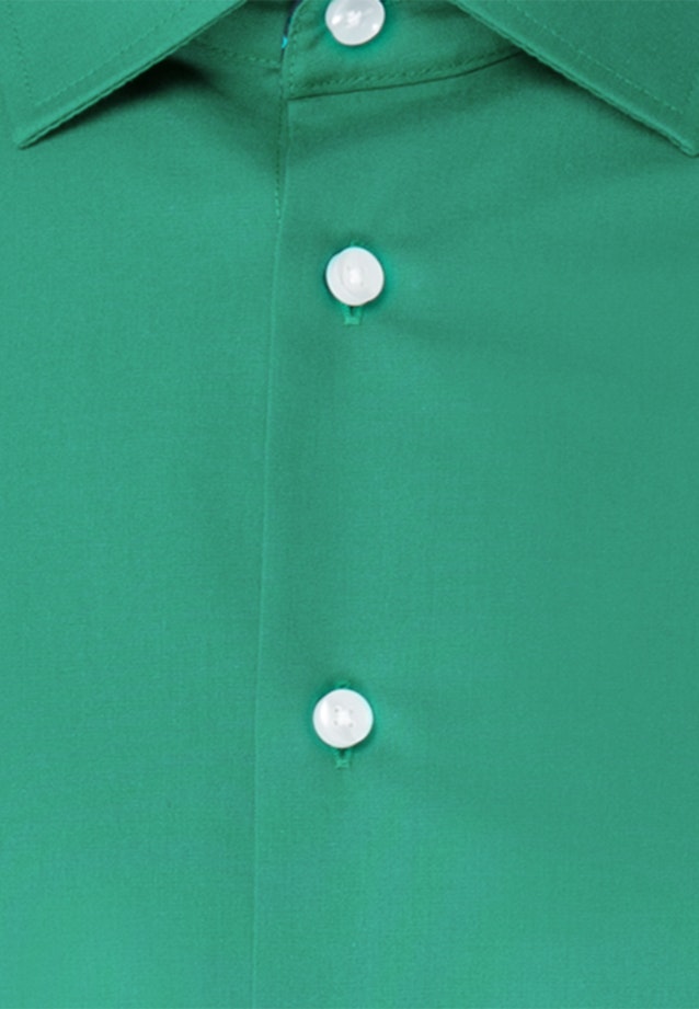 Bügelfreies Fil a fil Business Hemd in X-Slim mit Kentkragen in Grün |  Seidensticker Onlineshop