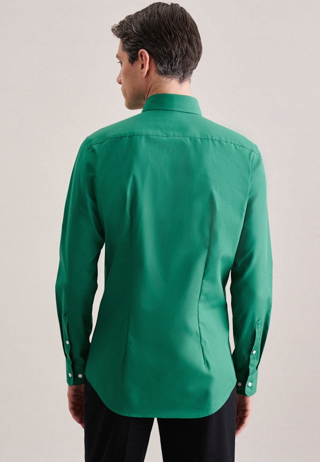 X-Slim Business Hemd Uni in Grün | Seidensticker Onlineshop