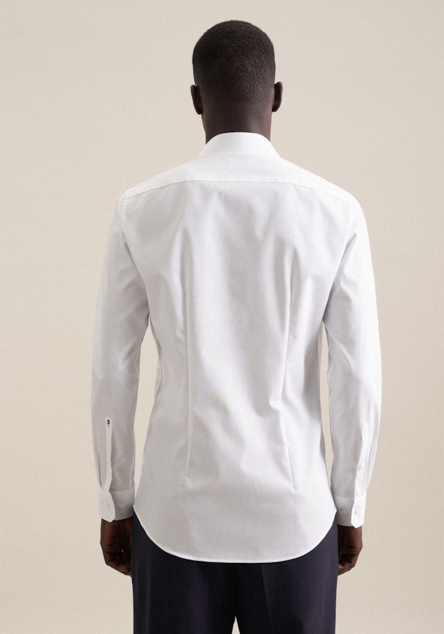 X-Slim prodtyp Uni in Blanc | Seidensticker Onlineshop