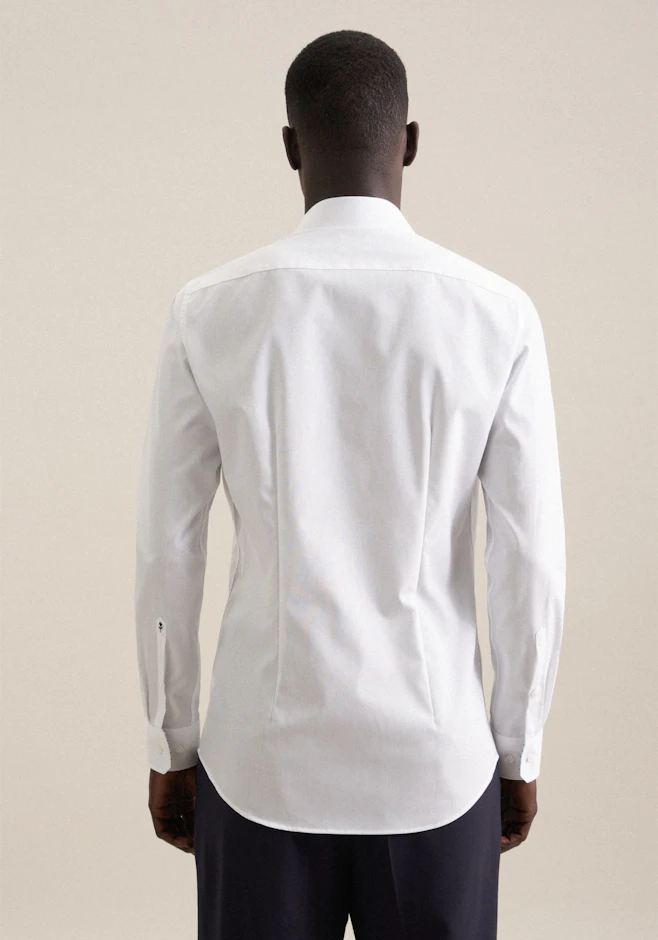 X-Slim Chemise d'affaires Uni dans Blanc | Boutique en ligne Seidensticker
