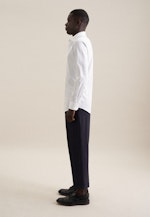 Non-iron Fil a fil Business Shirt in X-Slim with Kent-Collar in White |  Seidensticker Onlineshop