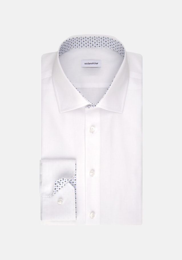 X-Slim prodtyp Uni in Blanc | Seidensticker Onlineshop