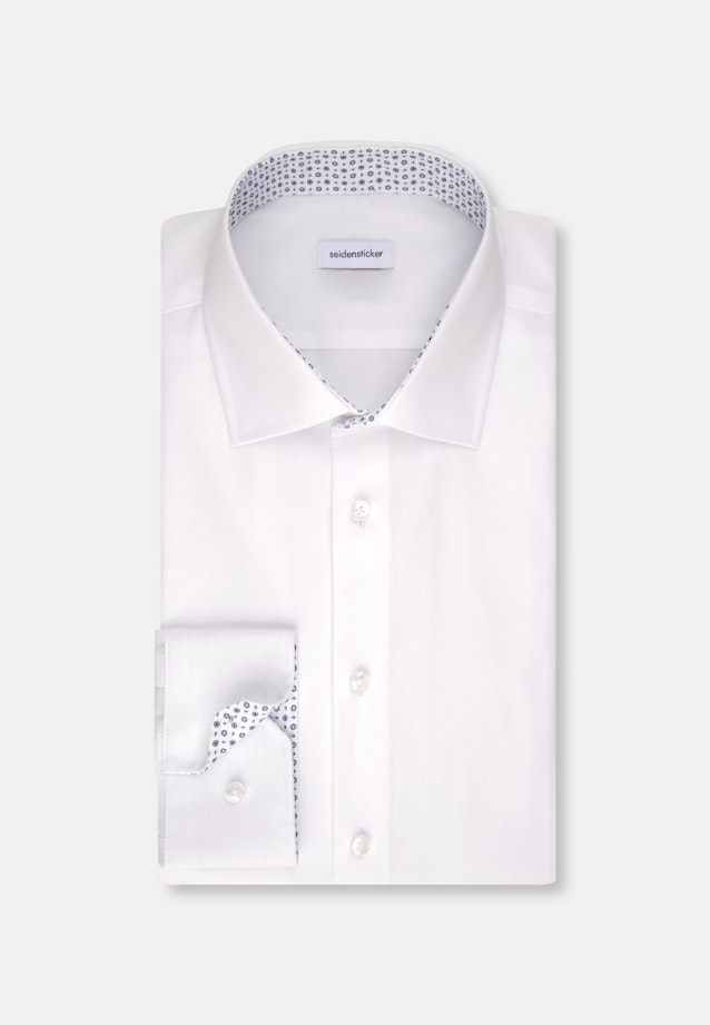 X-Slim Business Hemd Uni in Weiß |  Seidensticker Onlineshop