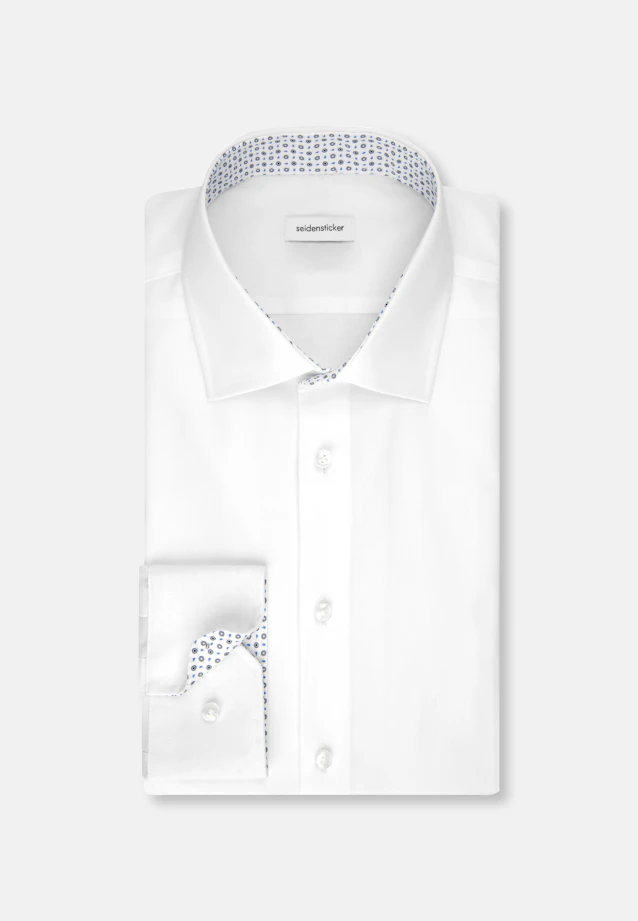 X-Slim Chemise d'affaires Uni in Blanc |  Seidensticker Onlineshop