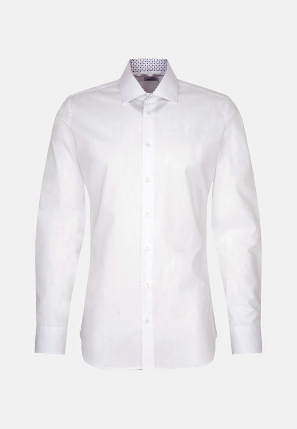 Non-iron Fil a fil Business Shirt in X-Slim with Kent-Collar in White |  Seidensticker Onlineshop