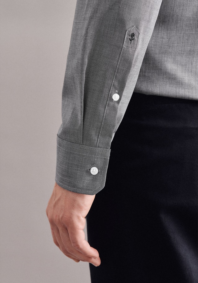 X-Slim Business Hemd Uni in Grau | Seidensticker Onlineshop