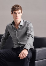 X-Slim Business Hemd Uni in Grau |  Seidensticker Onlineshop