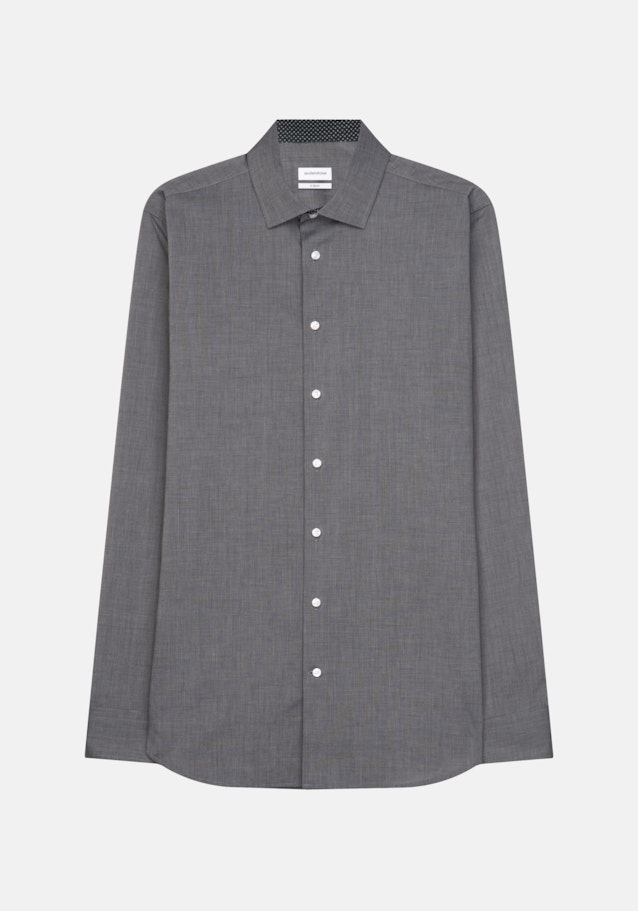 X-Slim Business Hemd Uni in Grau | Seidensticker Onlineshop