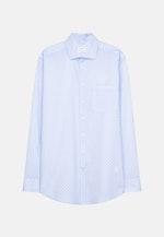 Regular Chemise Business Imprimé in Bleu Clair |  Seidensticker Onlineshop
