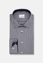 Shaped Business Hemd Karo in Dunkelblau |  Seidensticker Onlineshop