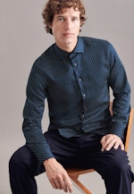 Business Shirt in X-Slim with Kent-Collar in Dark Blue |  Seidensticker Onlineshop