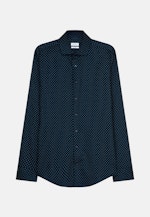 Business Shirt in X-Slim with Kent-Collar in Dark Blue |  Seidensticker Onlineshop