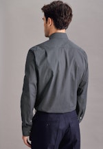 Regular Business Hemd Print in Dunkelblau |  Seidensticker Onlineshop