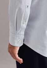 Regular Oxfordhemd Streifen in Dunkelblau |  Seidensticker Onlineshop