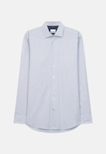 Regular Oxfordhemd Streifen in Dunkelblau |  Seidensticker Onlineshop