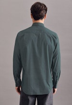 Regular Chemise casual Imprimé in Vert |  Seidensticker Onlineshop