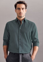 Regular Chemise casual Imprimé in Vert |  Seidensticker Onlineshop