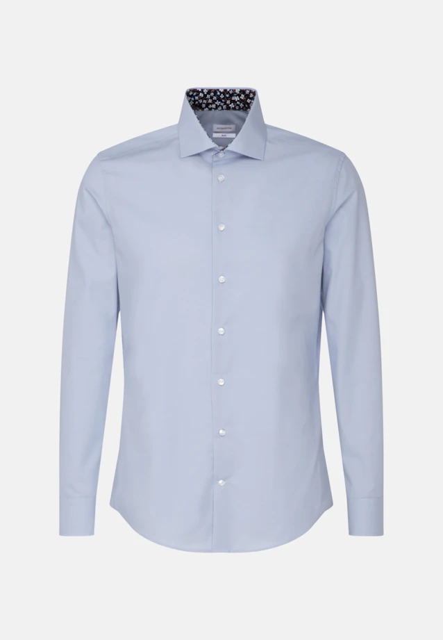 Slim Chemise d'affaires Uni in Bleu Clair |  Seidensticker Onlineshop